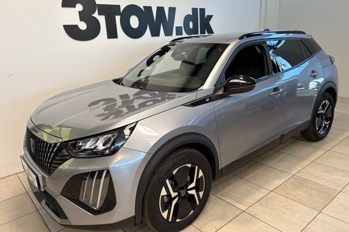 Sølv Peugeot e-2008 fra 2023