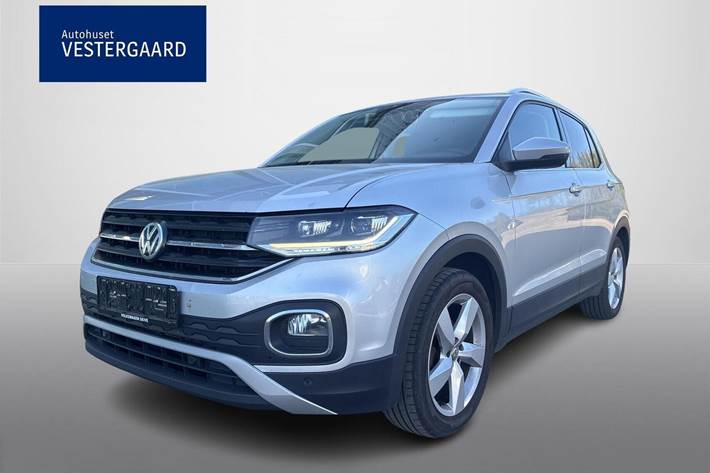 Sølv VW T-Cross fra 2019