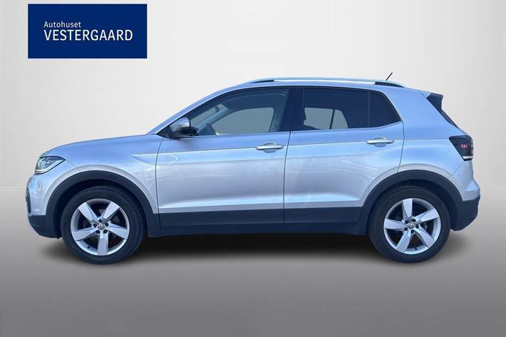 Sølv VW T-Cross fra 2019