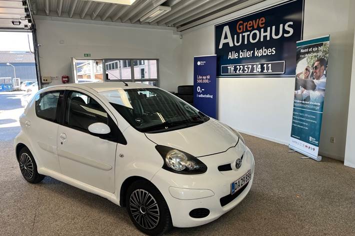 undefined Toyota Aygo fra 2011 set udefra