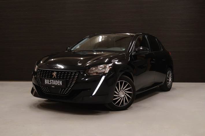 Sort Peugeot 208 fra 2020