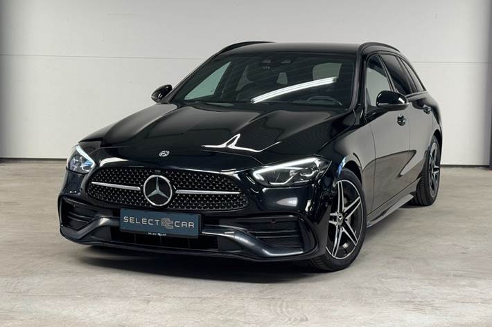 Sort Mercedes C220 d fra 2023