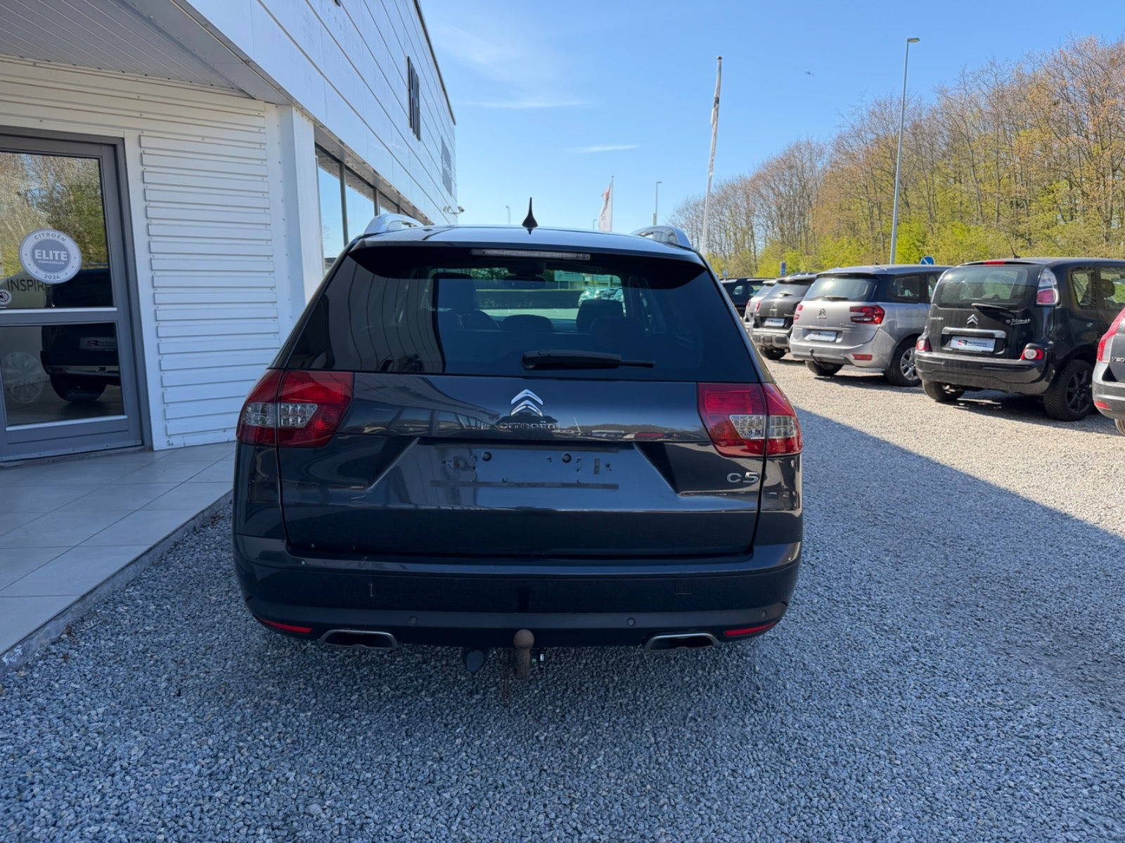 Grå Citroën C5 fra 2013