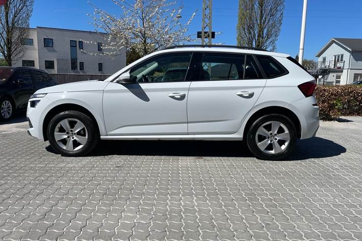Hvid Skoda Kamiq fra 2021
