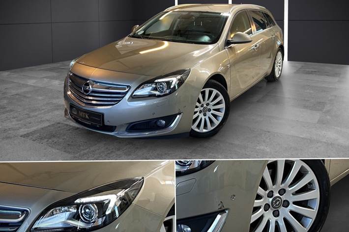 Orange Opel Insignia fra 2014