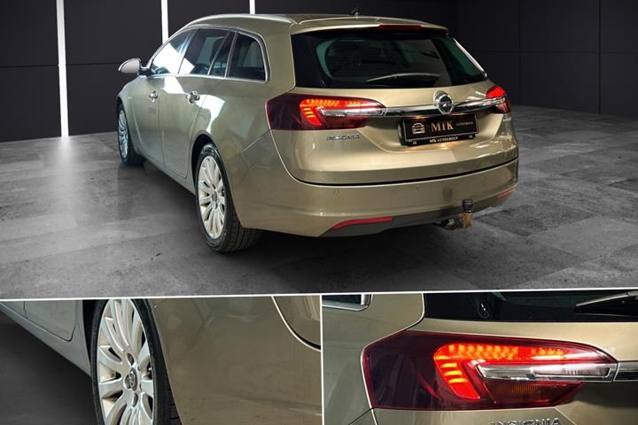 Orange Opel Insignia fra 2014