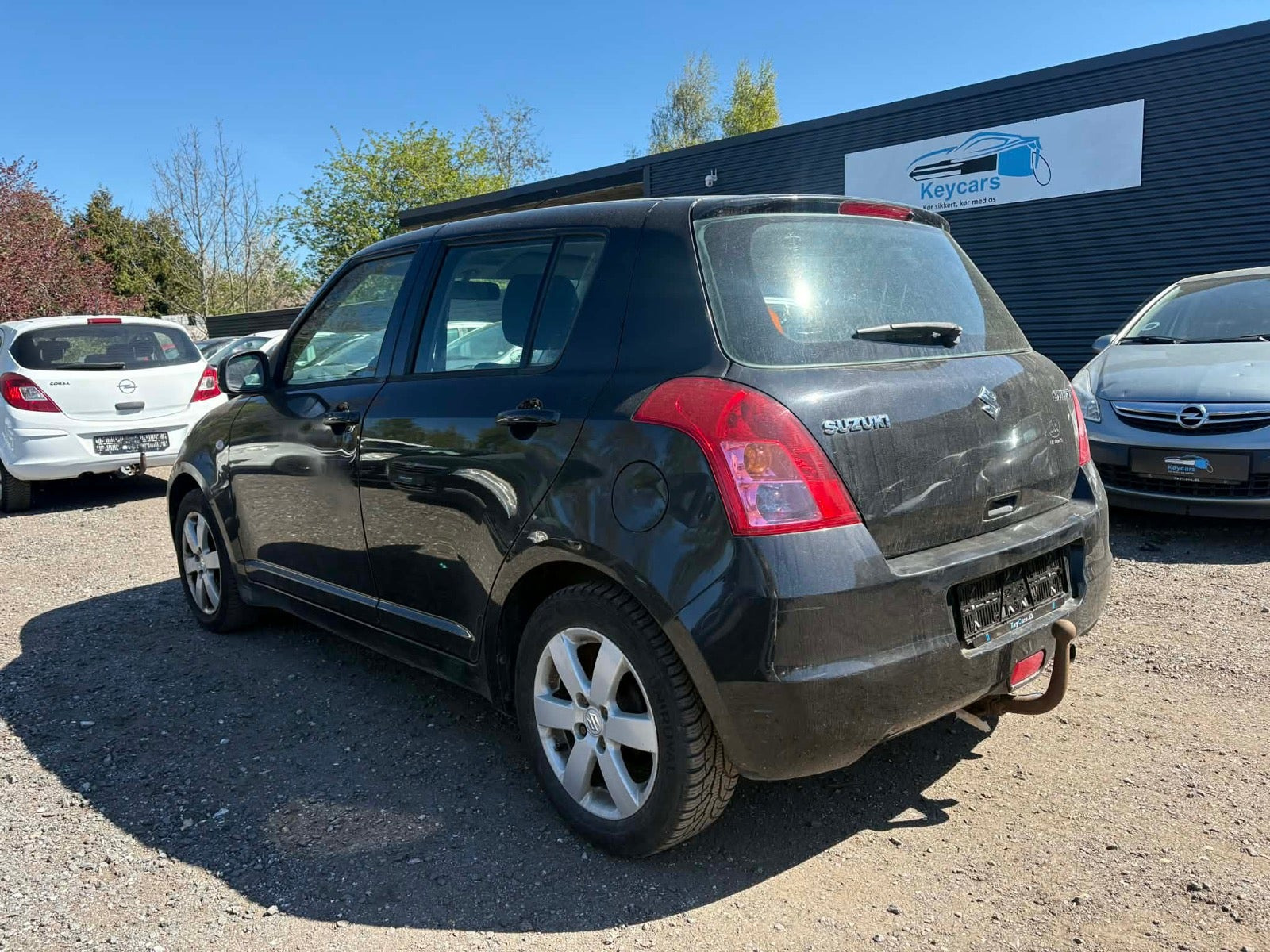 Sort Suzuki Swift fra 2008