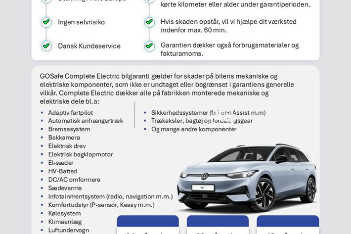 Rød Mercedes EQA250 fra 2023