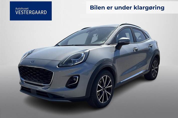 Grå Ford Puma fra 2020 set udefra