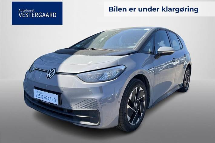 Grå VW ID.3 fra 2023