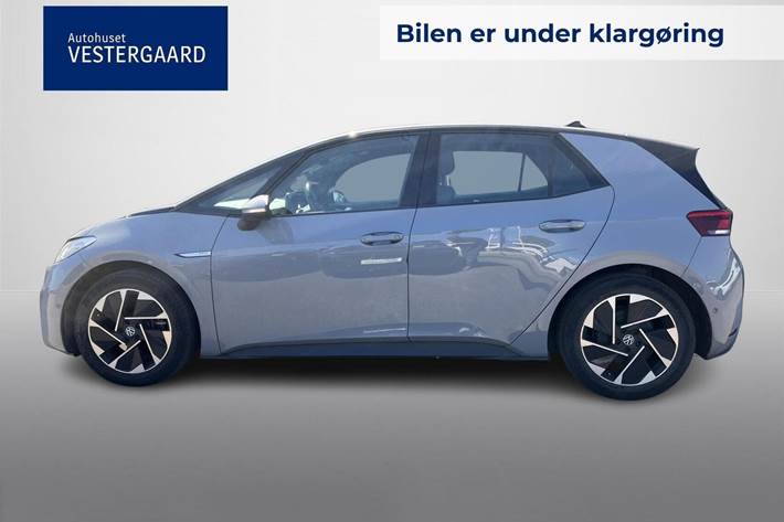 Grå VW ID.3 fra 2023