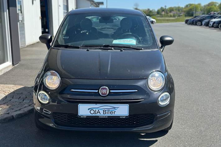 Sort Fiat 500 fra 2020