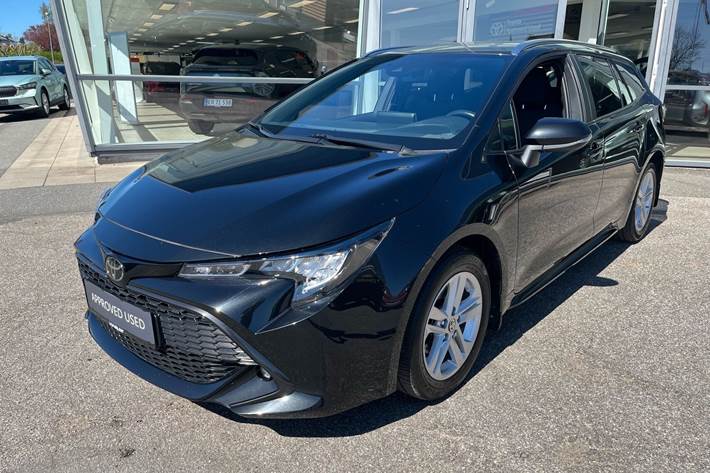 Sort Toyota Corolla fra 2020