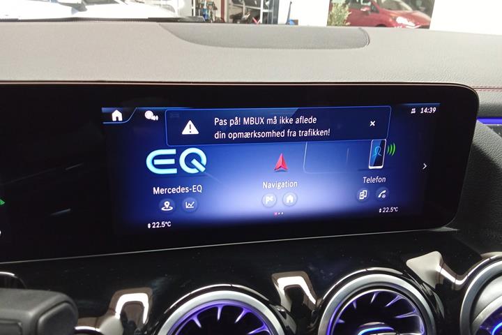 Sort Mercedes EQA250+ fra 2024