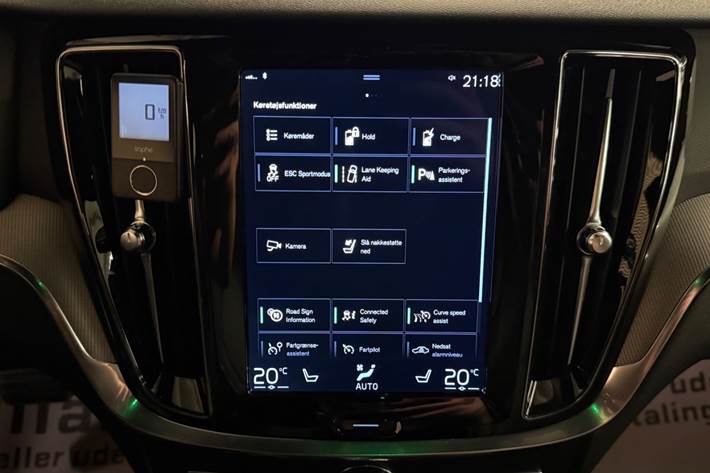 Sort Volvo V60 fra 2022
