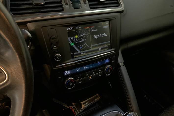 Hvid Renault Kadjar fra 2016