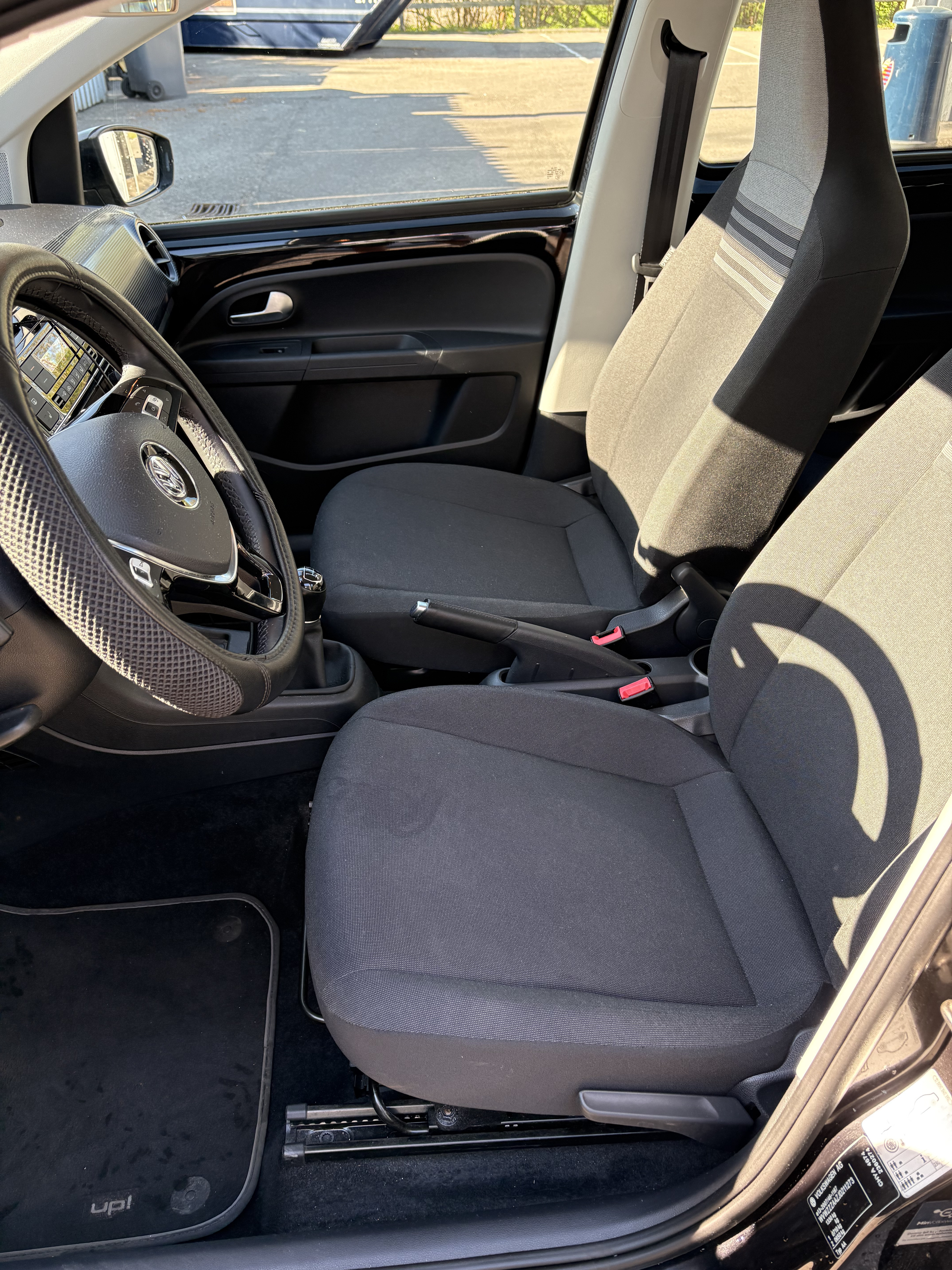 Sort VW UP! fra 2018