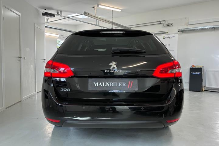 Sort Peugeot 308 fra 2018