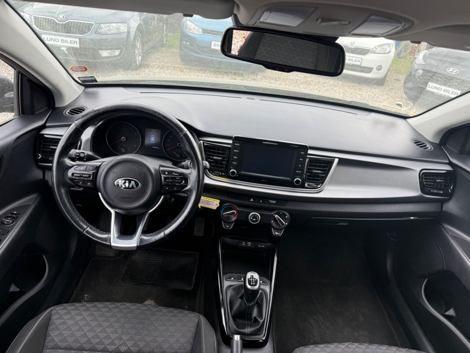 Sort Kia Rio fra 2017