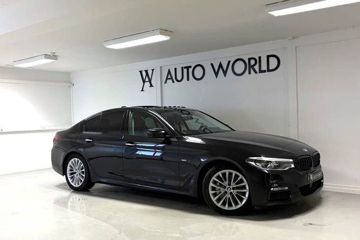 Sort BMW 530d fra 2017