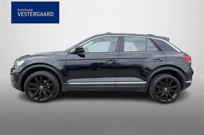 Sort VW T-Roc fra 2021