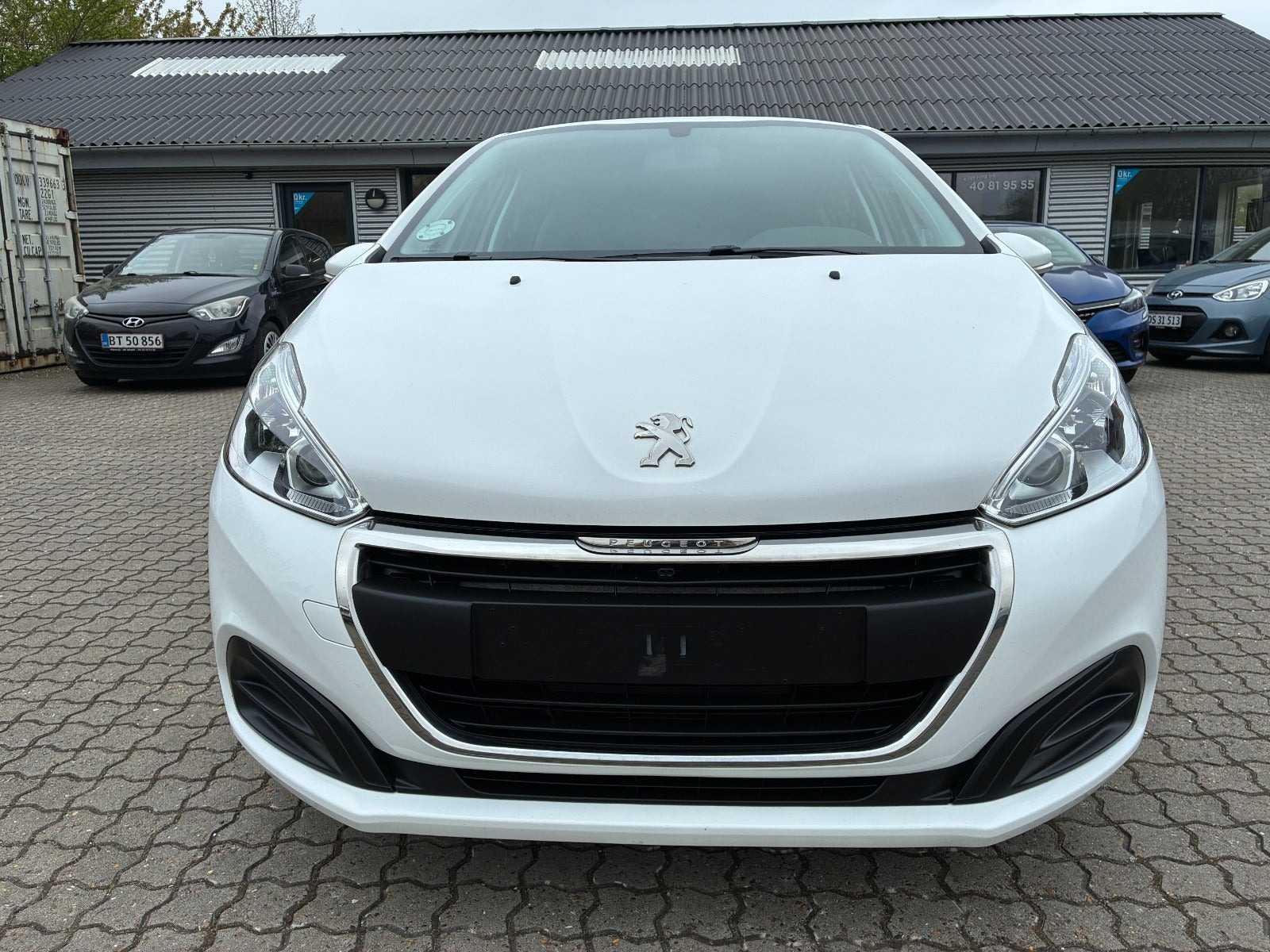 Hvid Peugeot 208 fra 2018