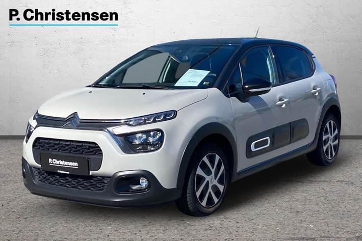 Beige Citroën C3 fra 2024 set udefra