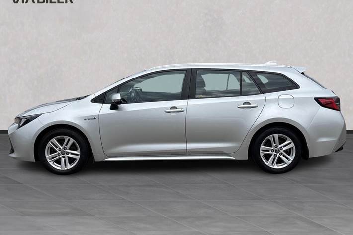Grå Toyota Corolla fra 2019