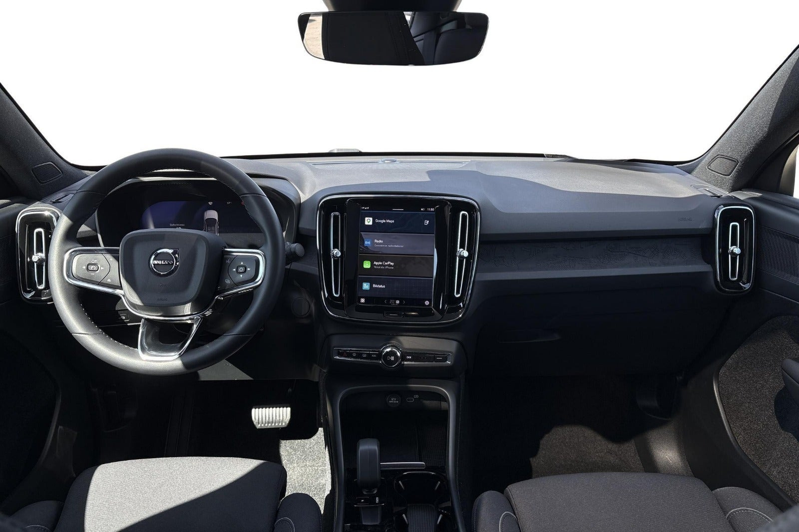 Sort Volvo C40 fra 2023