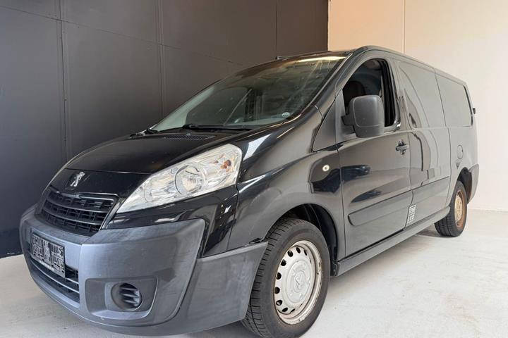 Sort Peugeot Expert fra 2016 set udefra