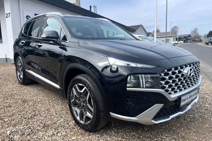 Sort Hyundai Santa Fe fra 2021
