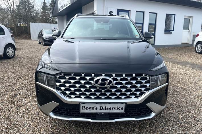 Sort Hyundai Santa Fe fra 2021
