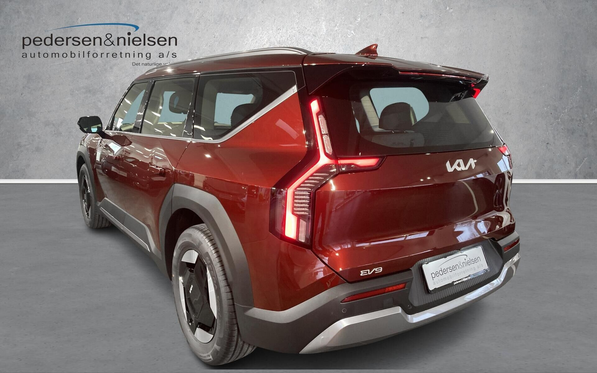 Rød Kia EV9 fra 2026