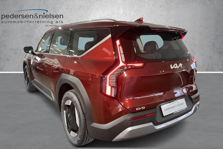 Rød Kia EV9 fra 2026