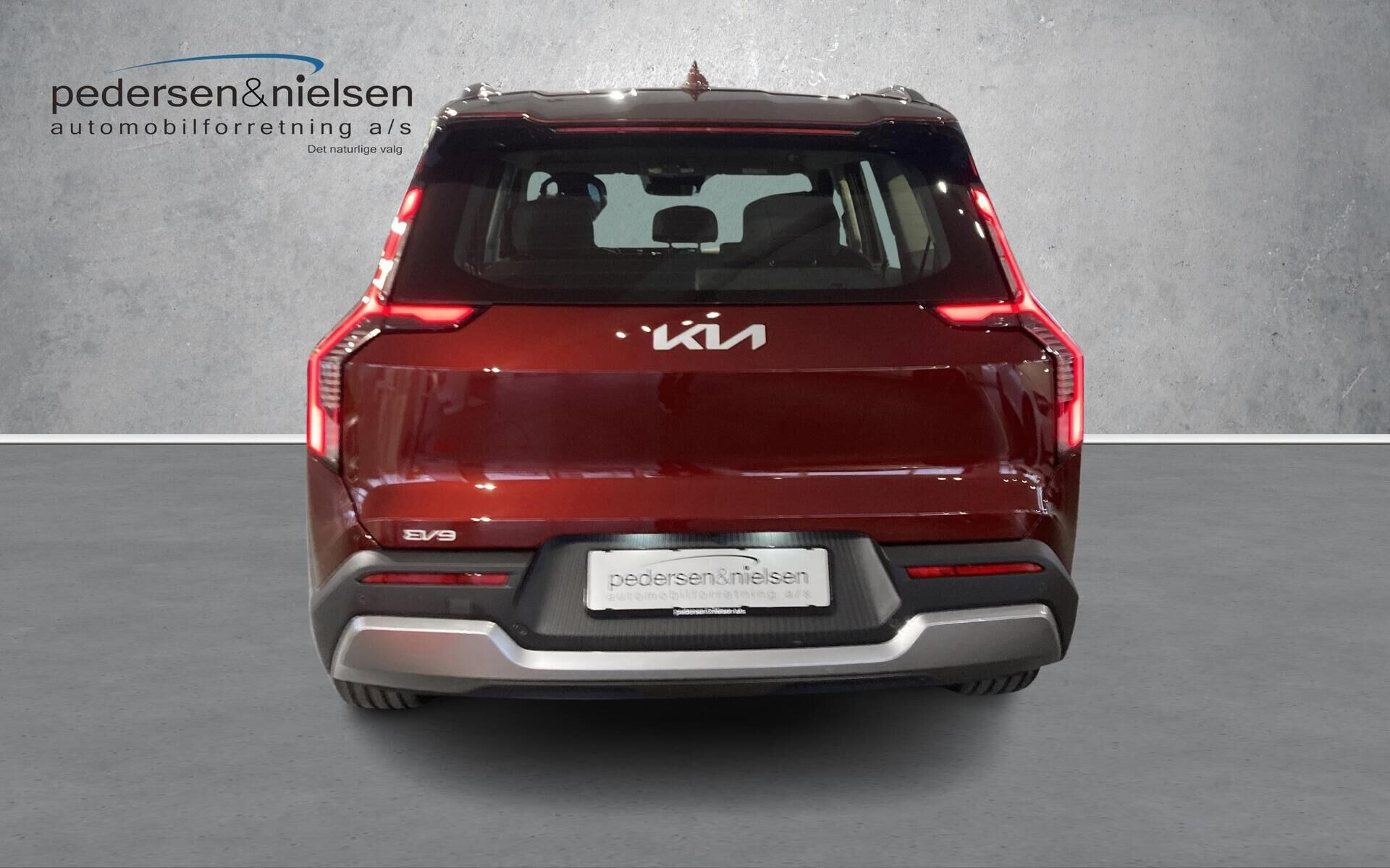 Rød Kia EV9 fra 2026