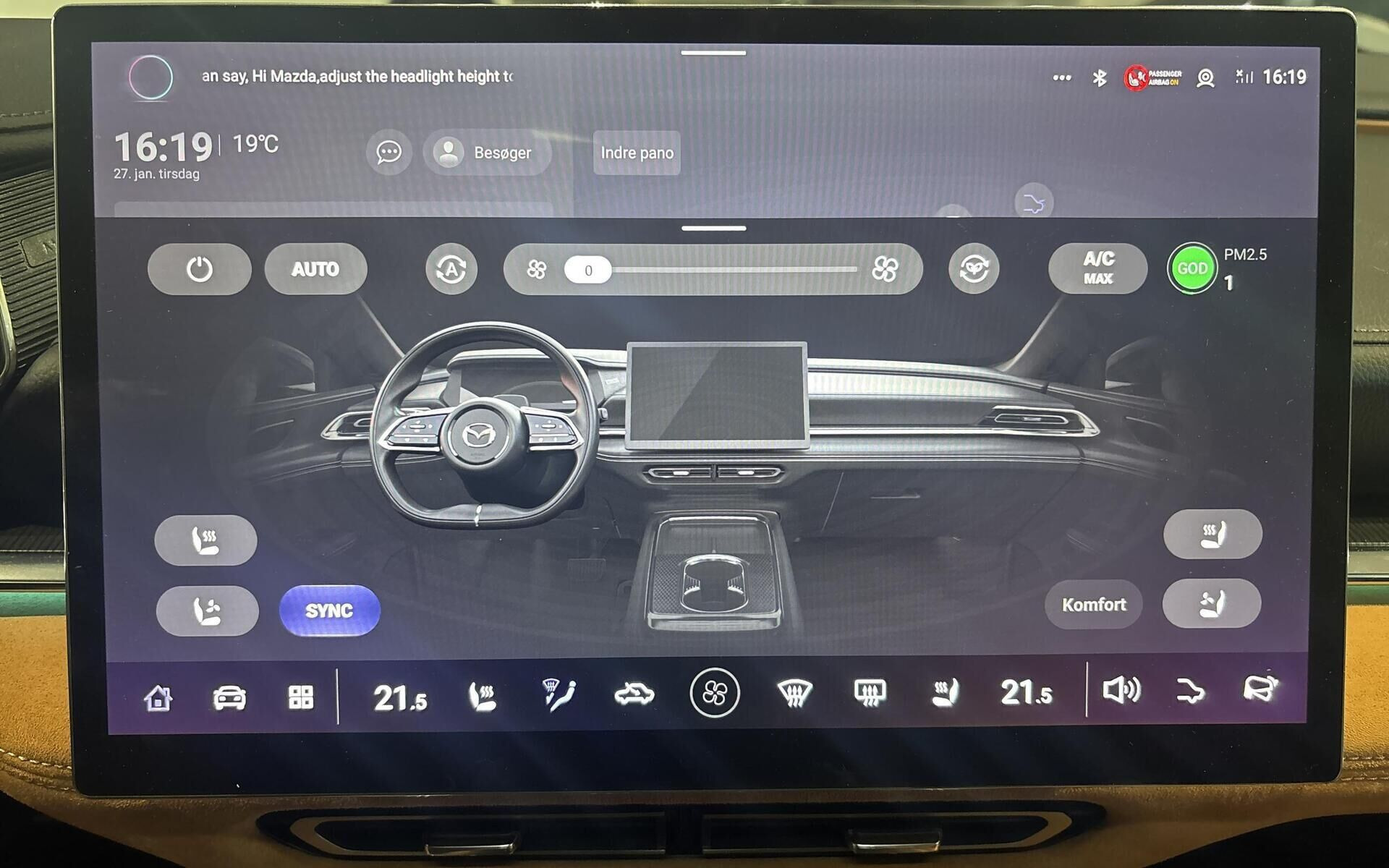 Grå Mazda 6e fra 2026