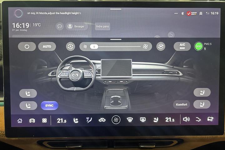 Grå Mazda 6e fra 2026