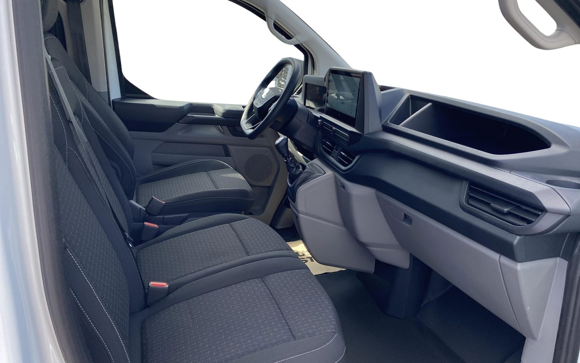 Hvid Ford Transit Custom fra 2025