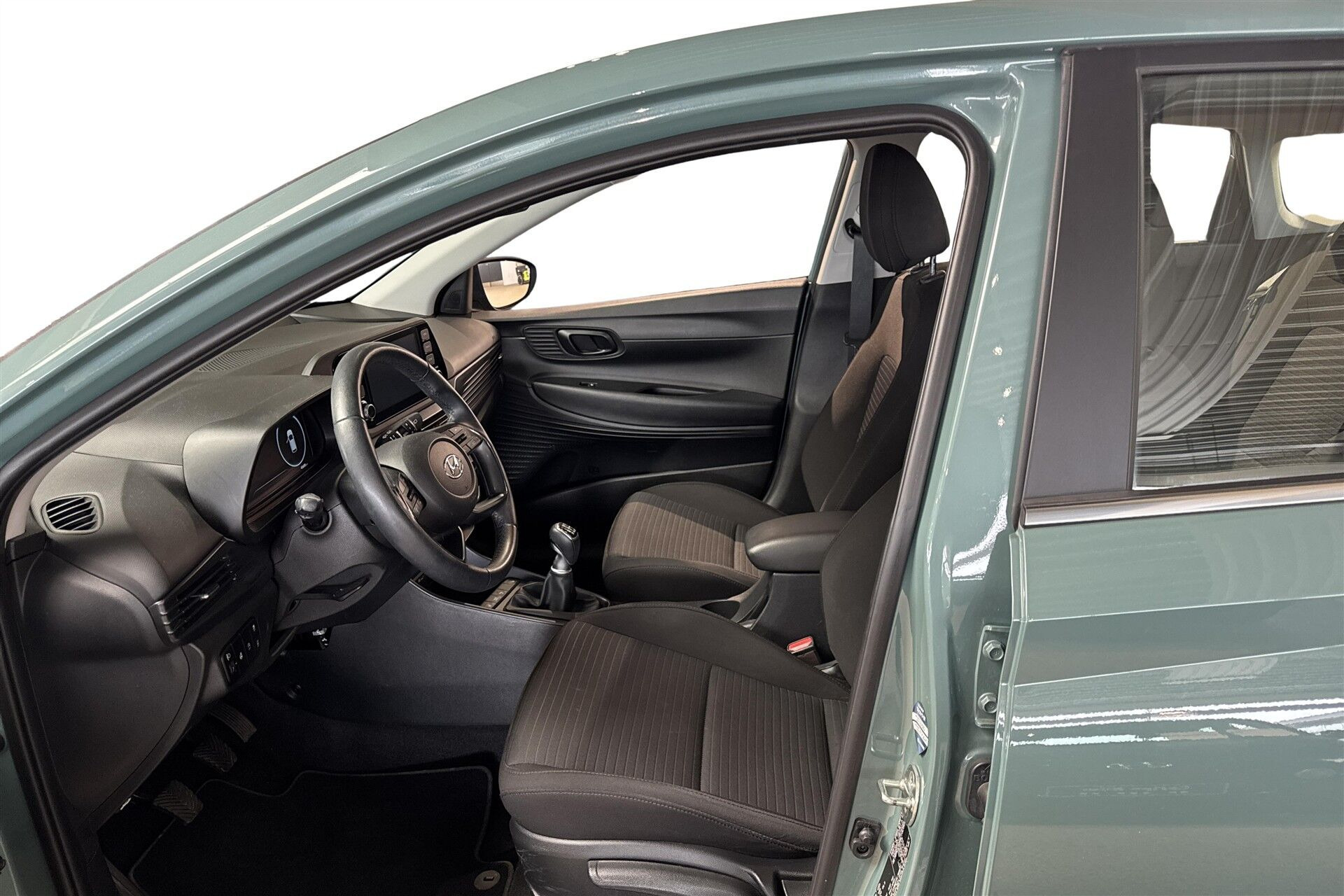 Grøn Hyundai i20 fra 2022