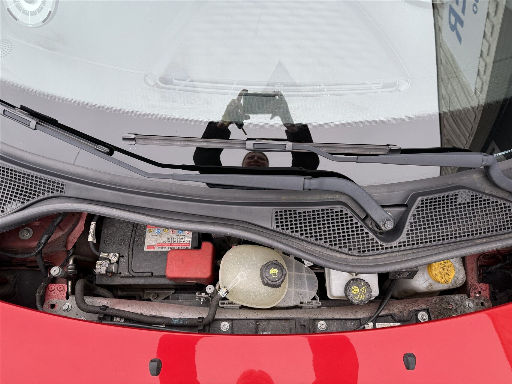 Rød Renault Twingo fra 2019