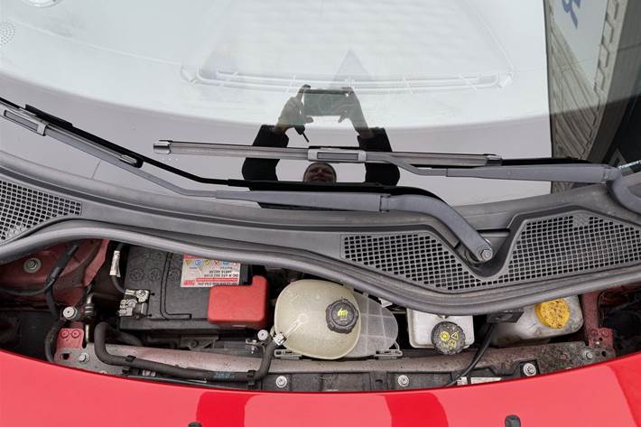 Rød Renault Twingo fra 2019