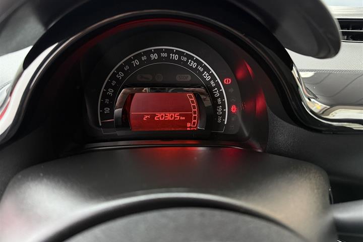 Rød Renault Twingo fra 2019