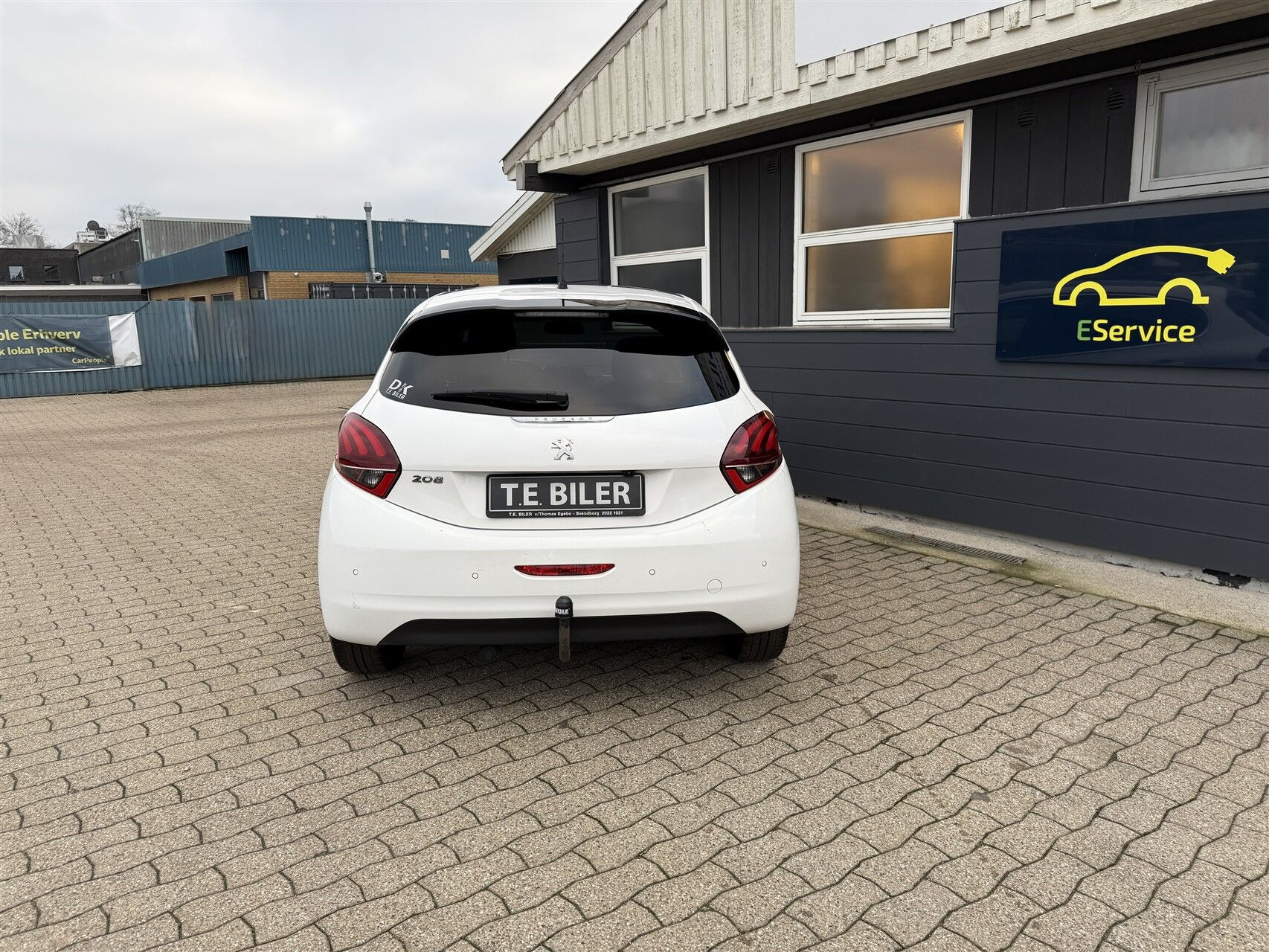 Hvid Peugeot 208 fra 2019