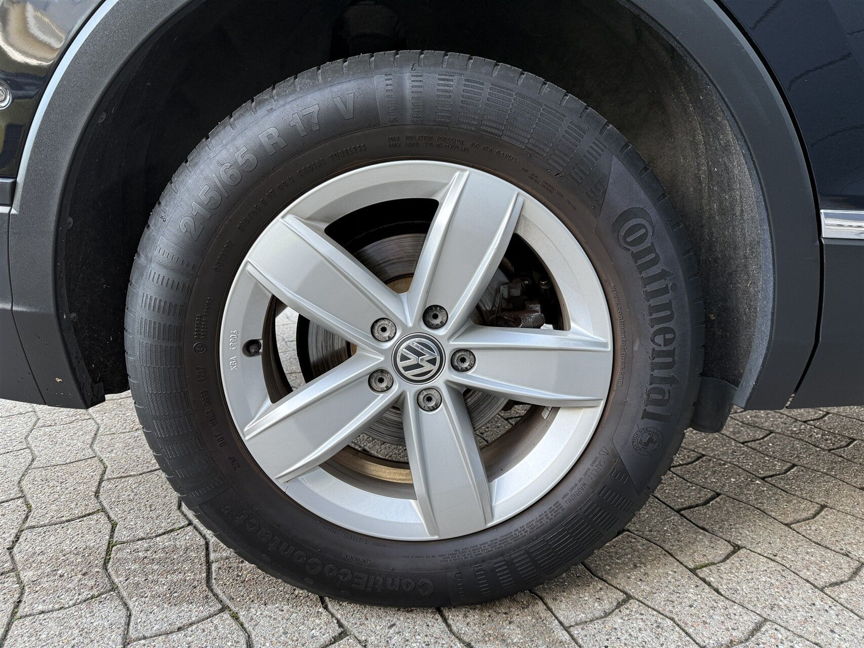 Sort VW Tiguan Allspace fra 2017