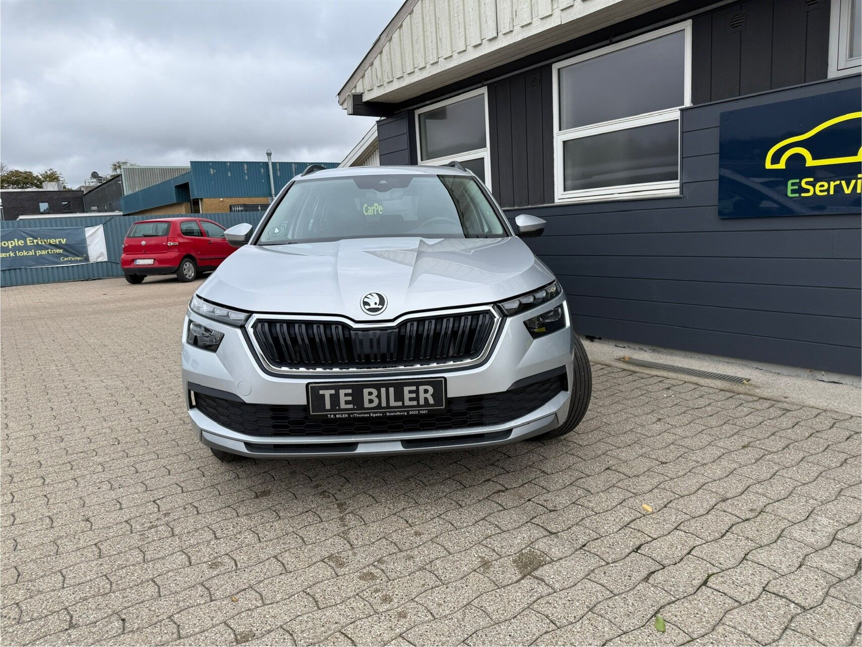 Sølv Skoda Kamiq fra 2022