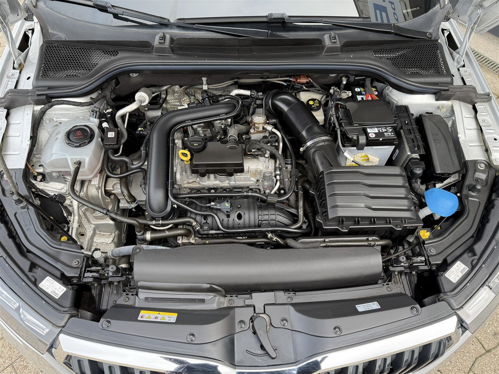 Sølv Skoda Kamiq fra 2022