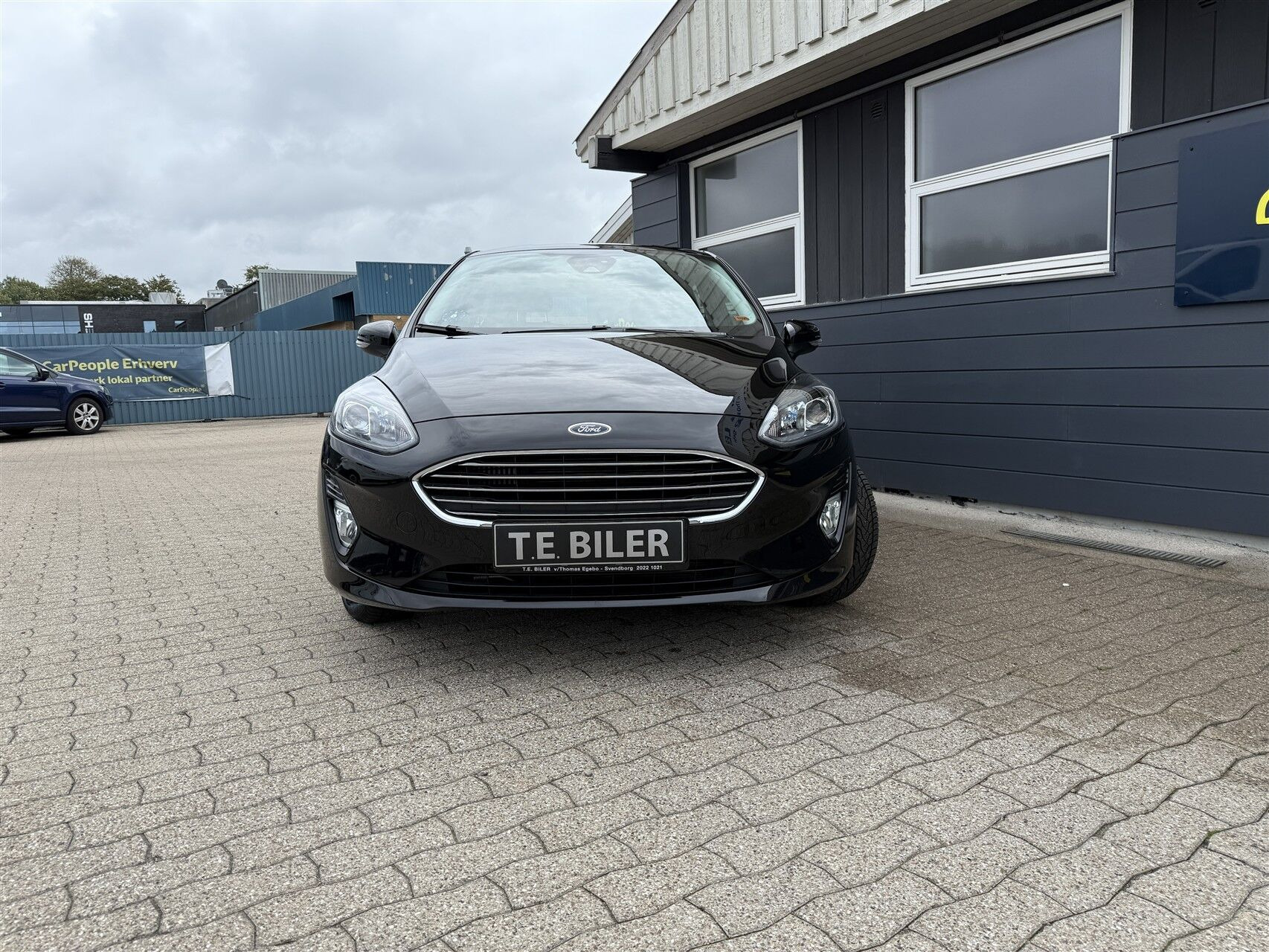 Sort Ford Fiesta fra 2022
