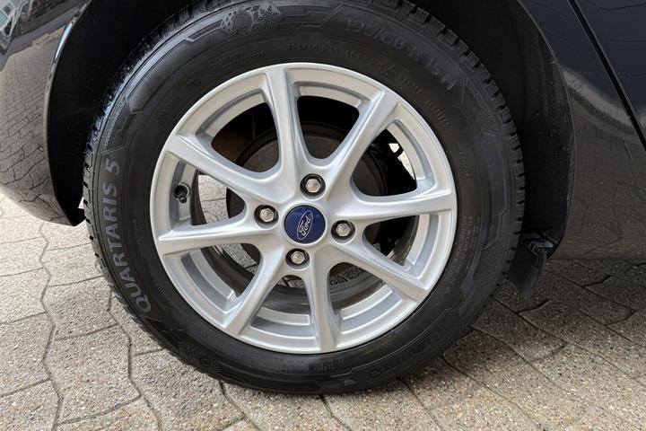 Sort Ford Fiesta fra 2022