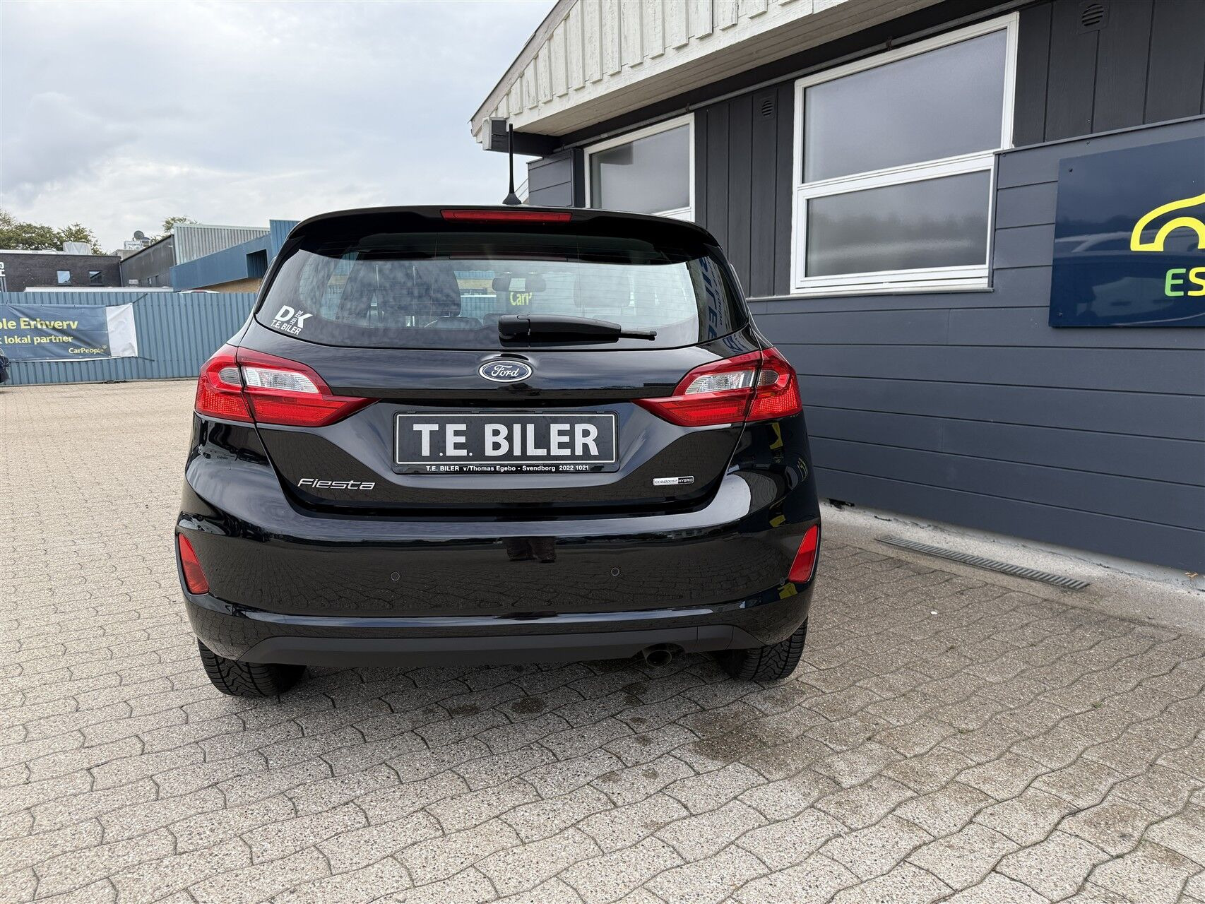 Sort Ford Fiesta fra 2022