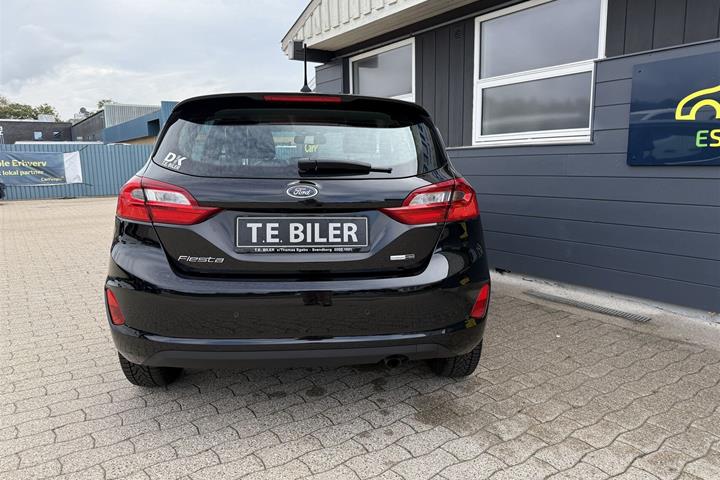Sort Ford Fiesta fra 2022